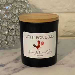 Valentine’s Day Candle husband boyfriend